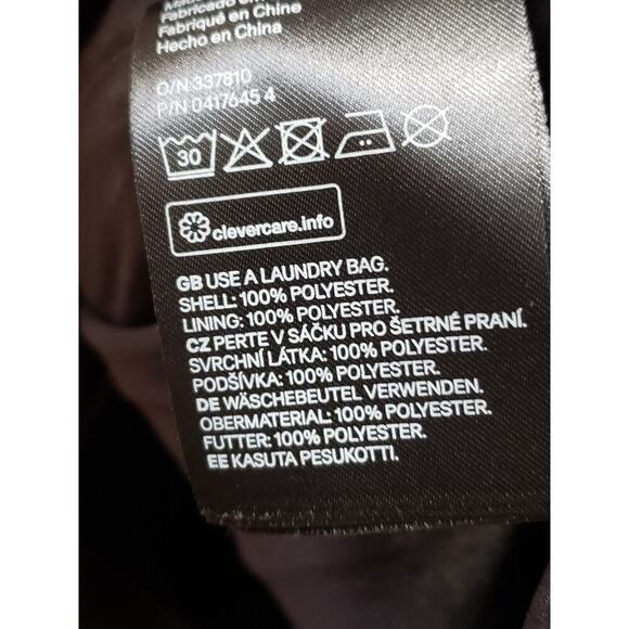 H&M Womens Black Green Lace Embroidered Sleeveless Back Zip Knee Length Dress 6 - Picture 9 of 13